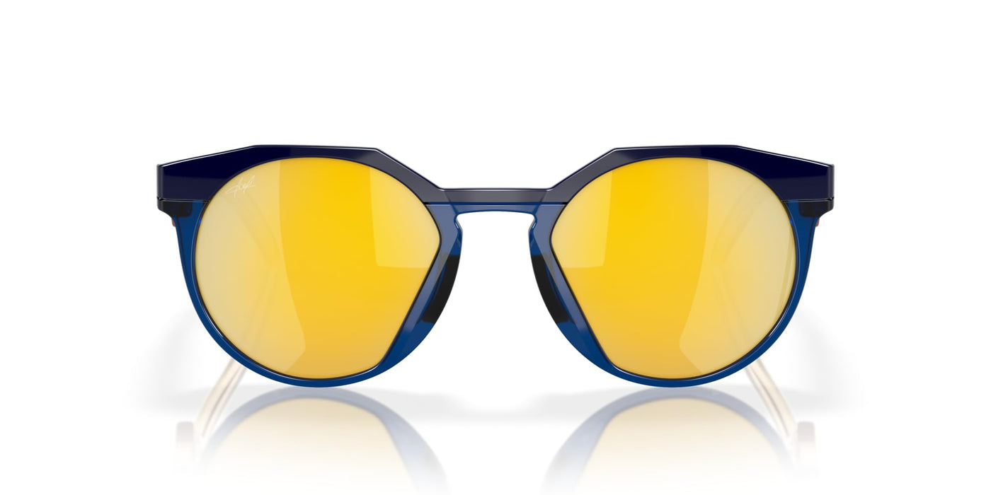 Oakley Hstn Navy / Transparent Blue/PRIZM 24K Polarized