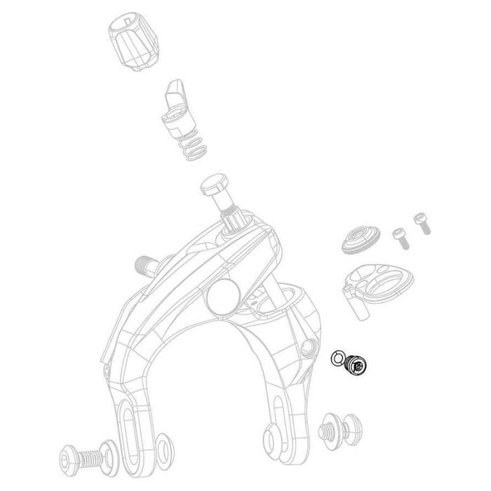 SRAM HRR Hydraulic Road Rim Lever Reservoir Bleed Screw w/o Ring Bicycle Brake Calipers