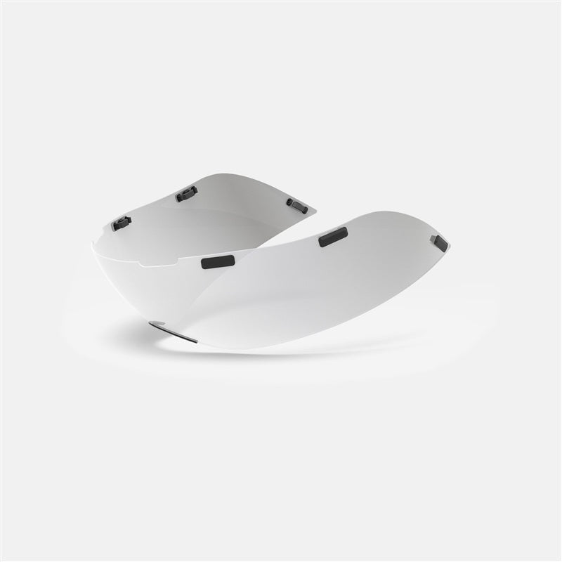 Giro Shield for Aerohead Bike Helmet - Clear/Silver - Size M