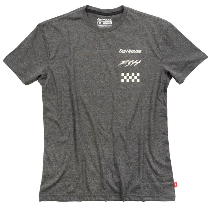 Fasthouse Evoke SS Tech Tee Charcoal Heather Small