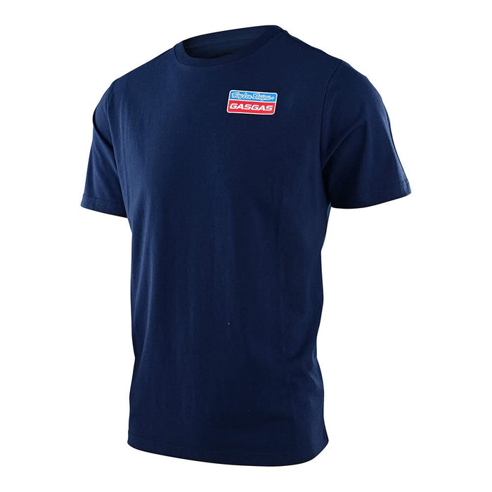 Troy Lee Designs GASGAS Team CORE Short Sleeve TEE Navy Medium