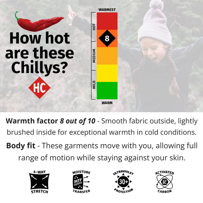 Hot Chillys Micro-Elite Chamois Tight Youth Black X-Small