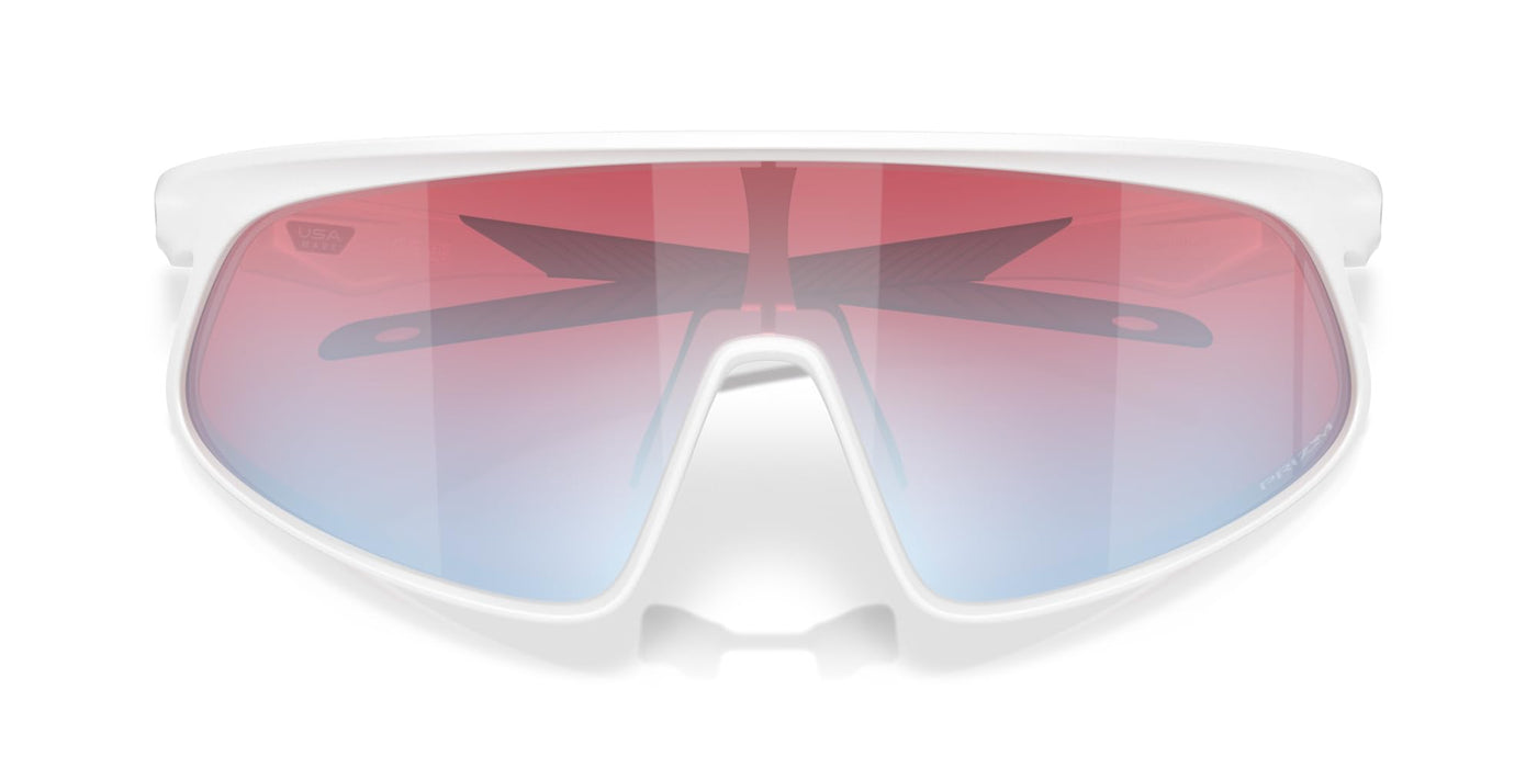 Oakley Rslv Matte White/PRIZM Snow Sapphire