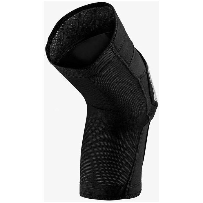 100% Ridecamp Knee Guards - Black/Gray Medium