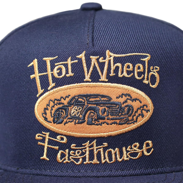 Fasthouse Hot Wheels Getaway Hat Navy One Size