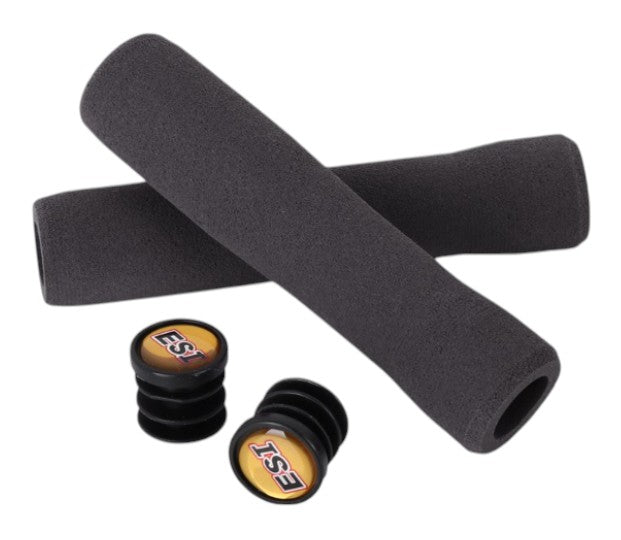 ESI FIT XC Grips - Bicycle Grips for Mountain and Cross-Country Riding, Silicone Bicycle Grips
