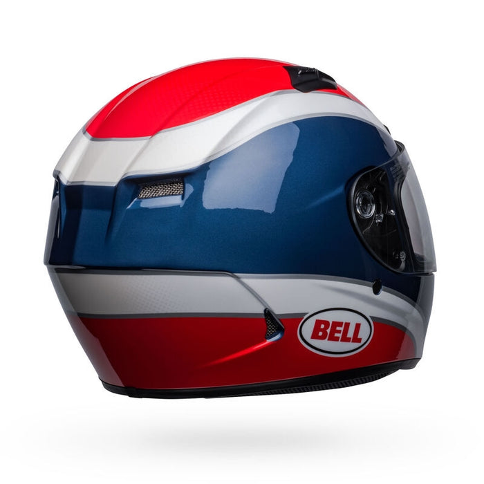 Bell Moto Qualifier DLX MIPS Classic Gloss Navy/Red Small