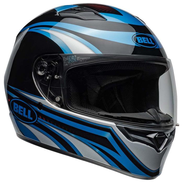 Bell Moto Ps Qualifer Gloss Conduit Blue/Black 2X-Large