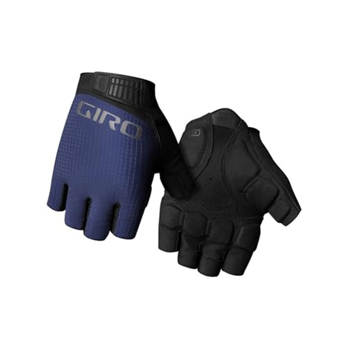 Giro Bravo II Gel Bicycle Gloves Midnight Medium - Open Box - (Without Original Box)