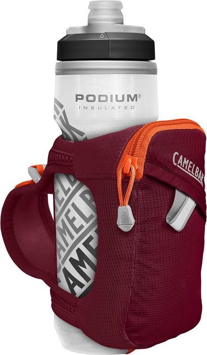 CamelBak Quick Grip Chill Handheld 21Oz. Burgundy/Hot Coral