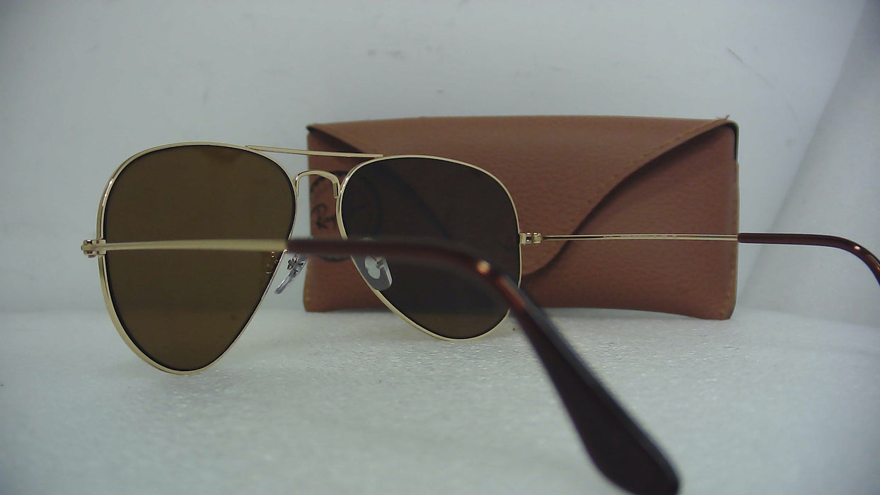 Rayban Aviator Classic - Arista/B-15 Brown - 58Mm - Open Box (Without Box)