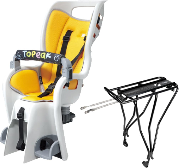 Topeak BabySeat II Bicycle Seat w/29in Wheel Disc Rack