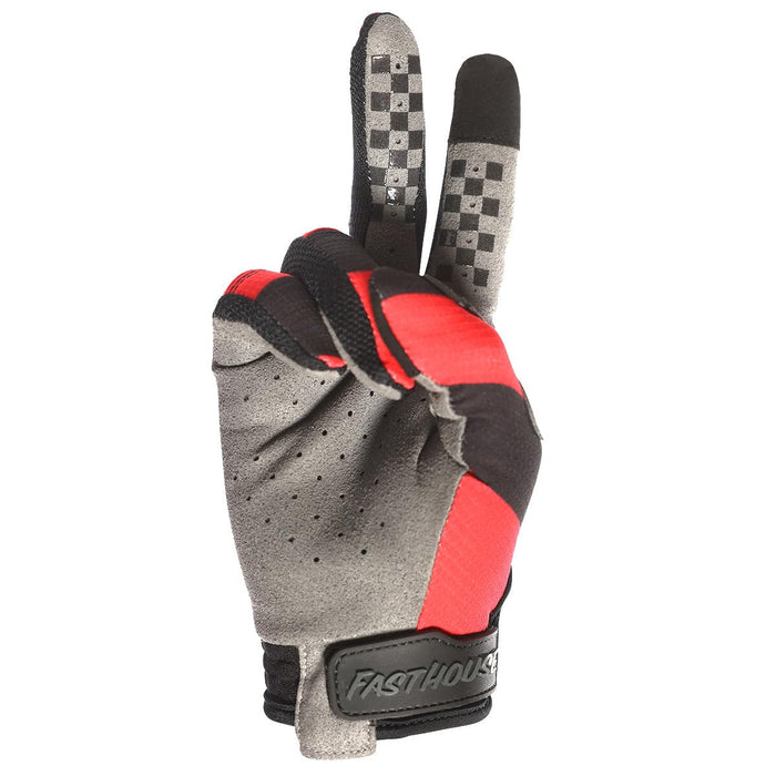 Fasthouse Speed Style Akin Glove Black/Red  Medium