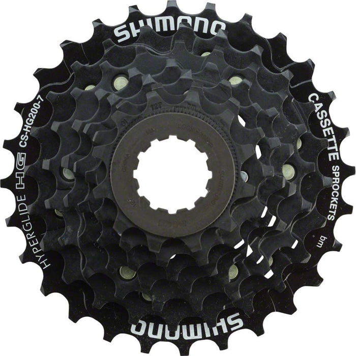 Shimano Alivio 7-Speed Mountain Bike Cassette - Cs-Hg200-8 (12-28) - Open Box  - (Without Original Box)