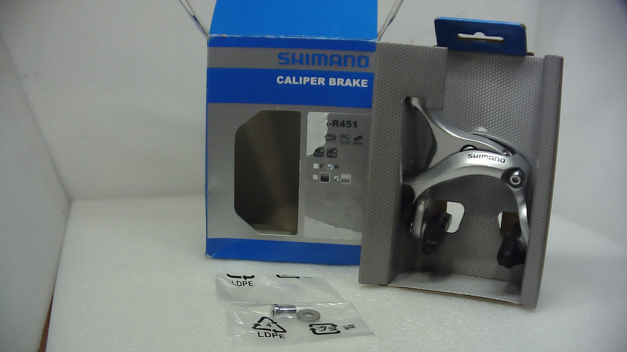 Shimano R451 Rear Mid- Reach Road Caliper, Silver (Without Original Box)