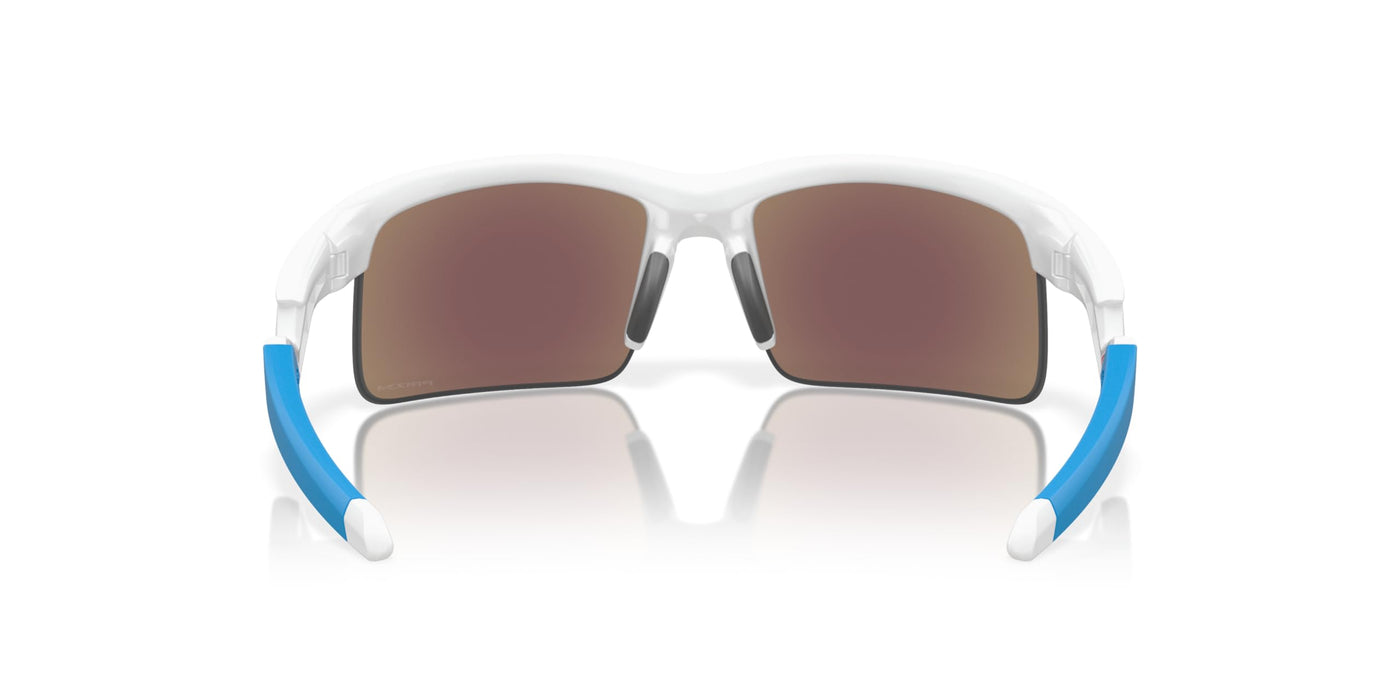 Oakley Capacitor Polished White/PRIZM Sapphire