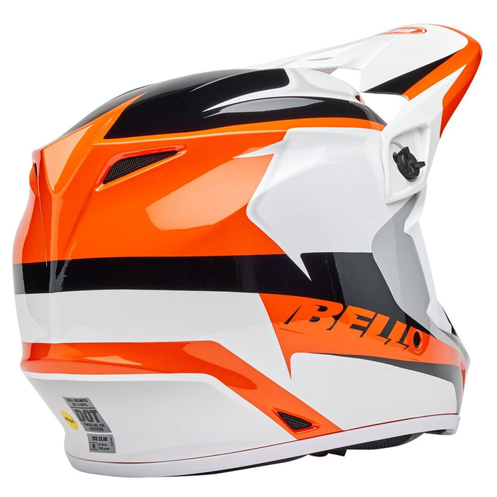 Bell Moto MX-9 MIPS Orange/White Rift X-Large