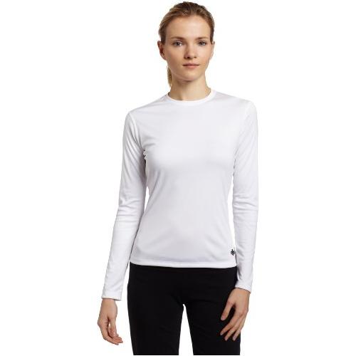 Hot Chillys Wopeach Skins Solid Crew Womens Thermal Top Snow Thermal Base Layers