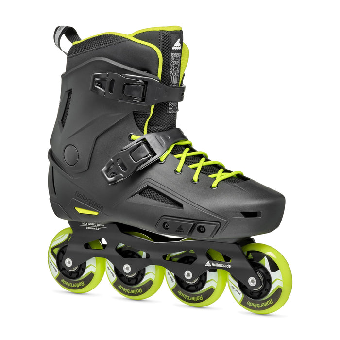 Rollerblade Lightning Black/Lime 10/10.5