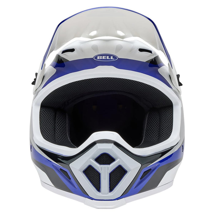 Bell Moto MX-9 MIPS Blue/White Rift Medium