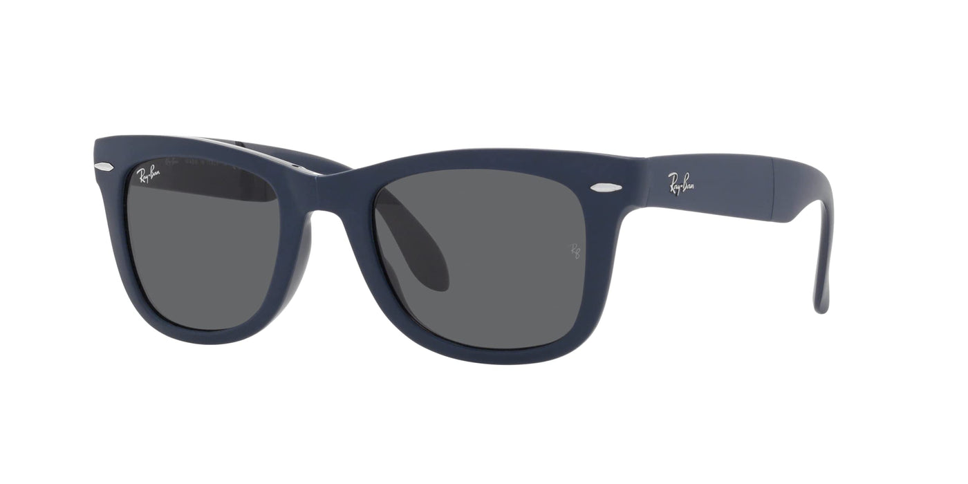 Rayban Folding Wayfarer Blu/Dark Grey