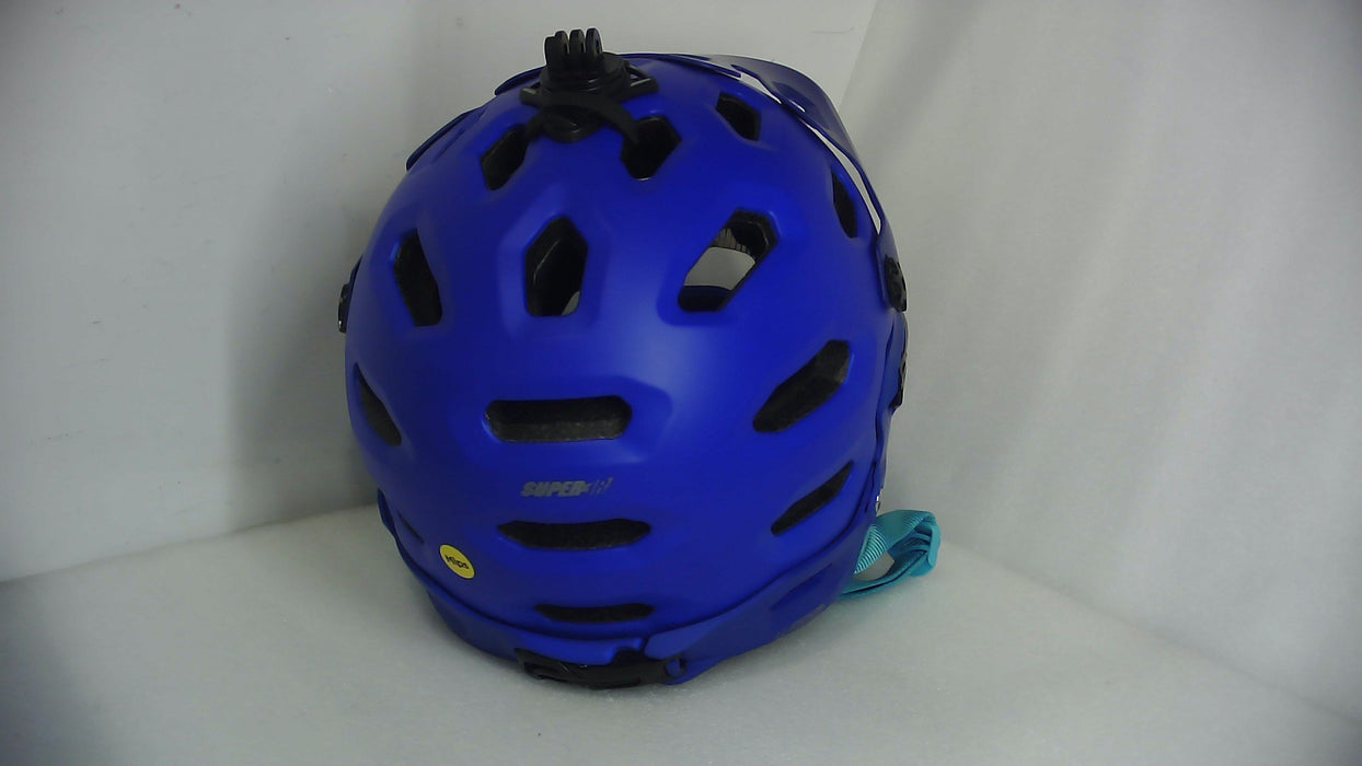 Bell Bike Super 3R Mips Helmet Matte Blues Medium - Open Box (Without Box)