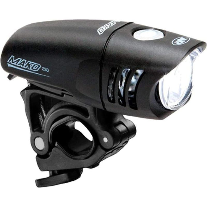 NiteRider Mako Rechargeable Bicycle Headlight for Road and Trail Riding Bicycle Lights