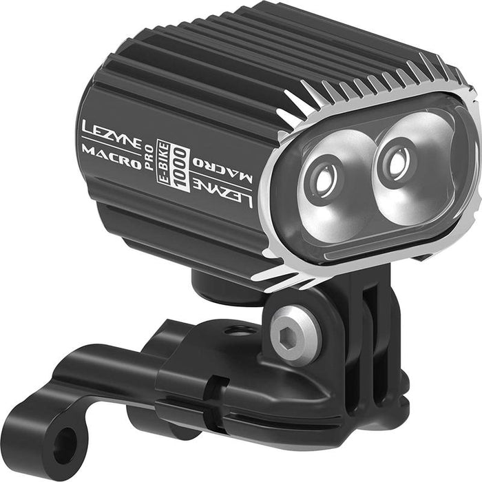Lezyne E-Bike Macro Drive 1000  Front Black Bicycle Lights