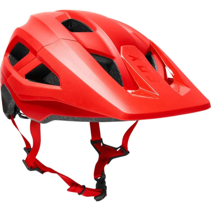 Fox Racing Mainframe Helmet Trvrs Fluorescent Red Medium