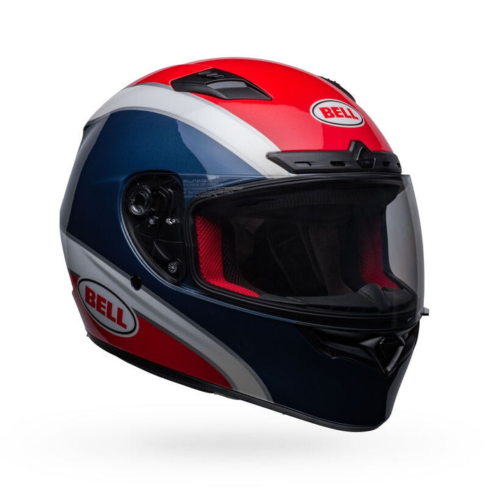 Bell Moto Qualifier DLX MIPS Classic Gloss Navy/Red Large