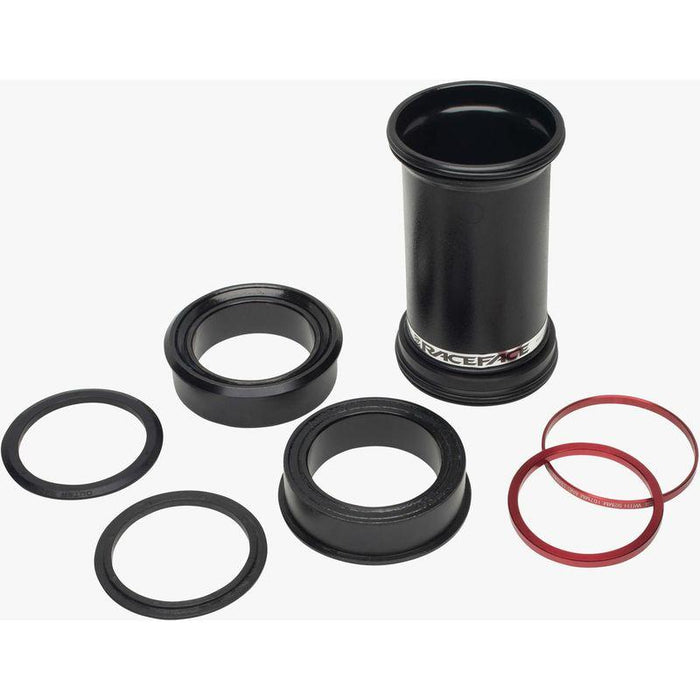 RaceFace CINCH BB124 Bottom Bracket: 41mm ID x 124mm Shell x 30mm Spindle Double Row Bearing External Seal
