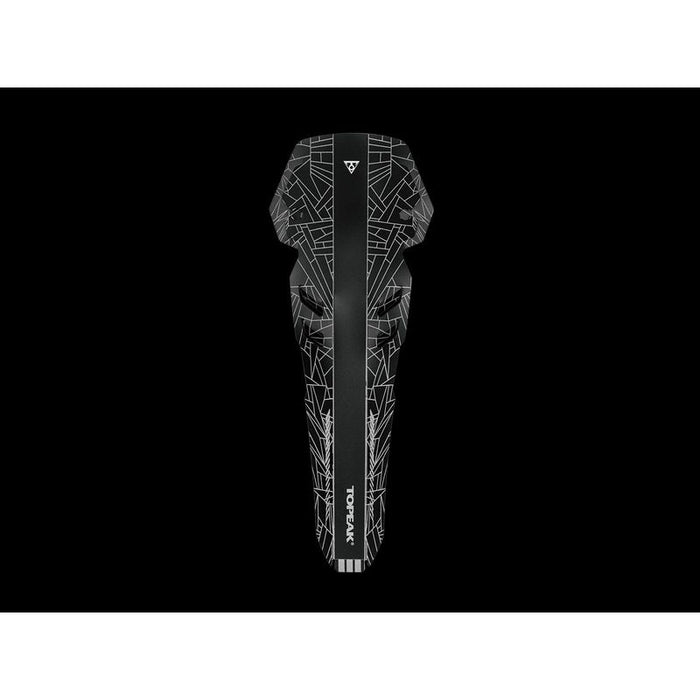 Topeak D-Flash S Fender - Saddle Rail Mount Reflective Print