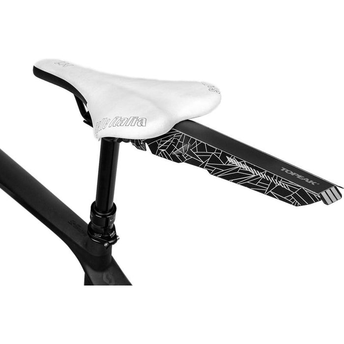 Topeak D-Flash S Fender - Saddle Rail Mount Reflective Print