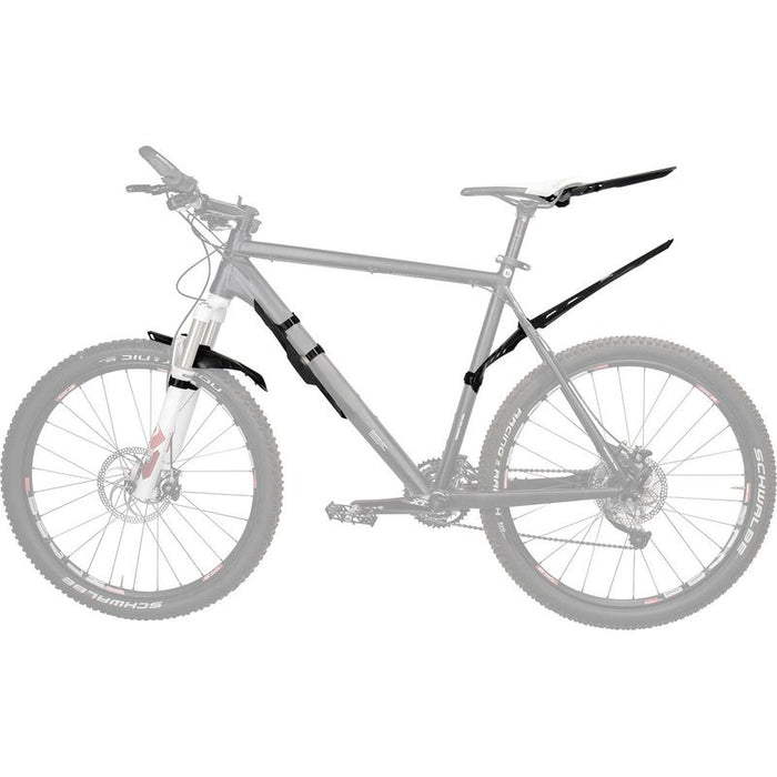 Topeak D-Flash S Fender - Saddle Rail Mount Reflective Print