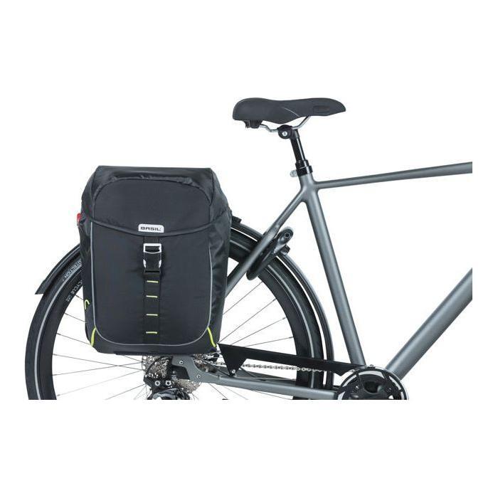 Basil Miles Double Bag MIK Double bag Bicycle Panniers