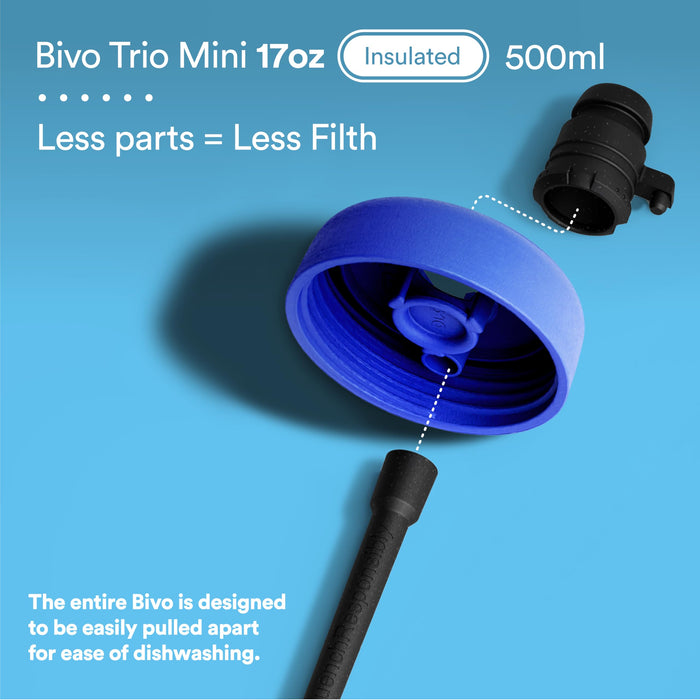 Bivo Bivo Trio Mini 17 oz True Blue