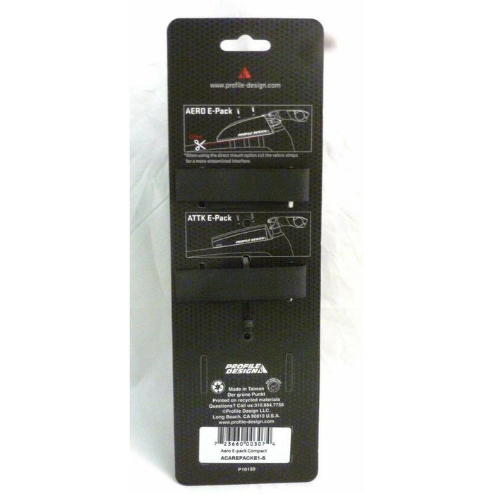 Profile Design Aero E-pack Standard Black 170mm (270cm3)