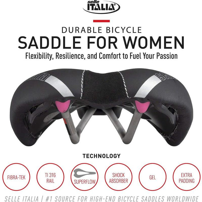 Selle Italia DIVA Gel Superflow Bicycle Saddles
