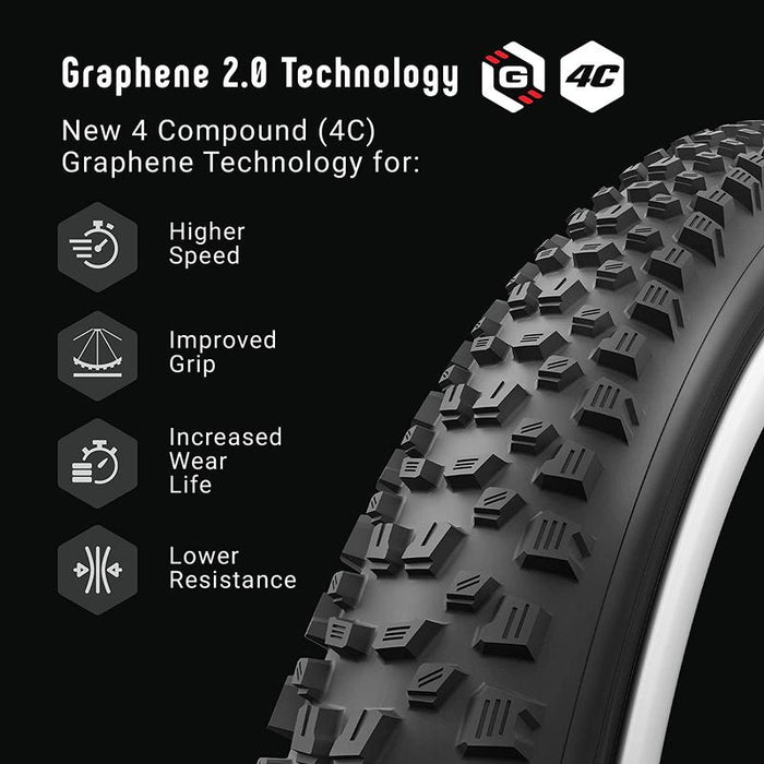 Vittoria Agarro Tire - 29 x 2.6 Tubeless Folding Black/Anthracite TNT G2.0