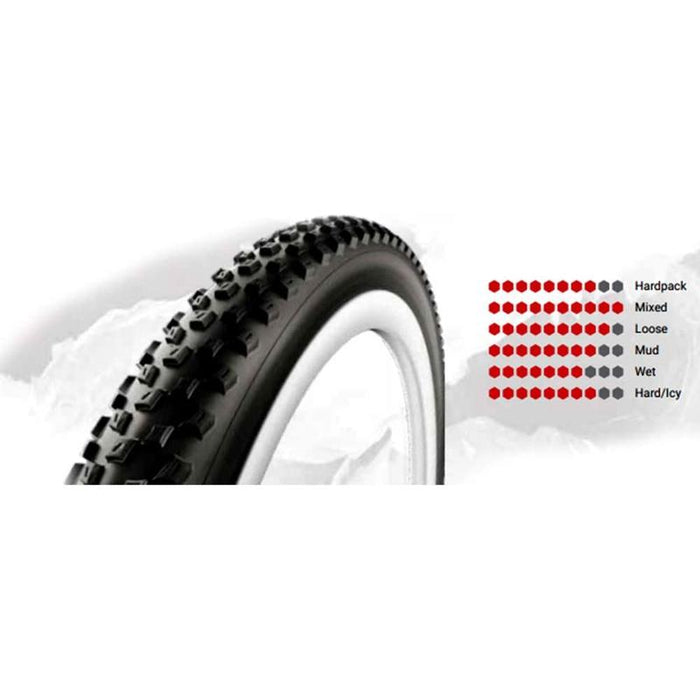 Vittoria Barzo Tire - 29 x 2.25 Tubeless Folding Black/Anthracite 4C Trail TNT G2.0