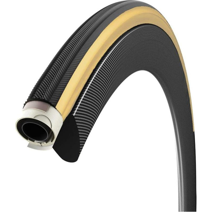 Vittoria Juniores Tire - 650c x 21 Tubular Folding Black/Tan