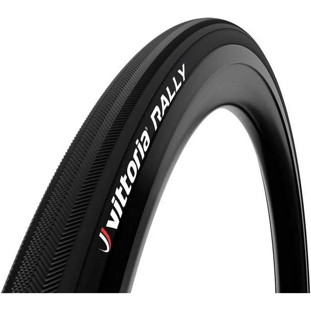 Vittoria Rally Tire - 700 x 25 Tubular Folding Black/Tan