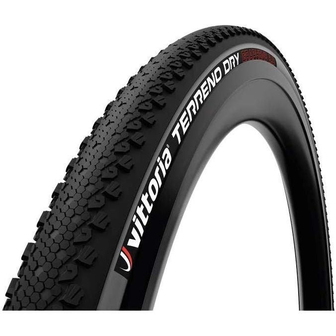 Vittoria Terreno Dry Tire - 700 x 33 Tubeless Folding Black/Anthracite 1C TNT G2.0