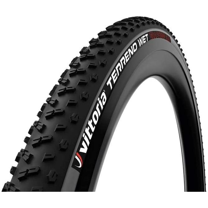 Vittoria Terreno Wet Tire - 700 x 33 Tubeless Folding Black/Anthracite G2.0