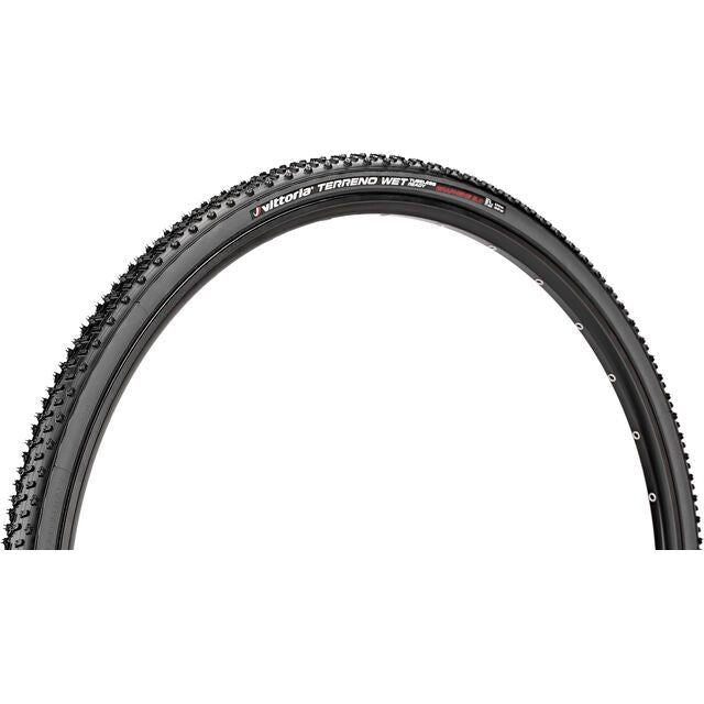 Vittoria Terreno Wet Tire - 700 x 33 Tubeless Folding Black/Anthracite G2.0