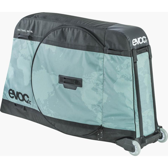 EVOC Bike Travel Bag XL - Bike Travel Case for Fat Bikes and Plus Bikes Airplane Train and Car Travel Bike Bag - Olive