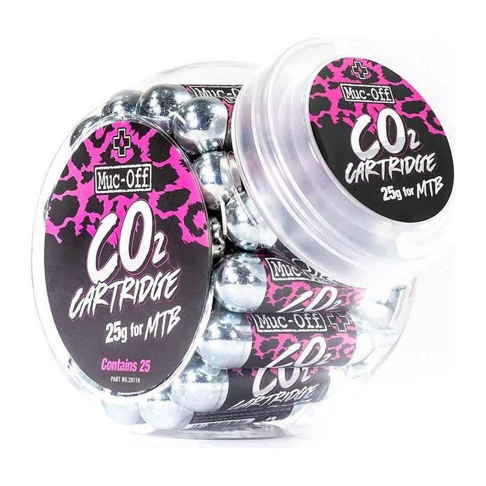 Muc-Off High-Performance Bicycle CO2 Cartridges for Rapid Inflation and Repair Bicycle CO2 Cartridges