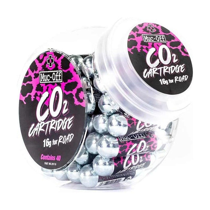 Muc-Off High-Performance Bicycle CO2 Cartridges for Rapid Inflation and Repair Bicycle CO2 Cartridges