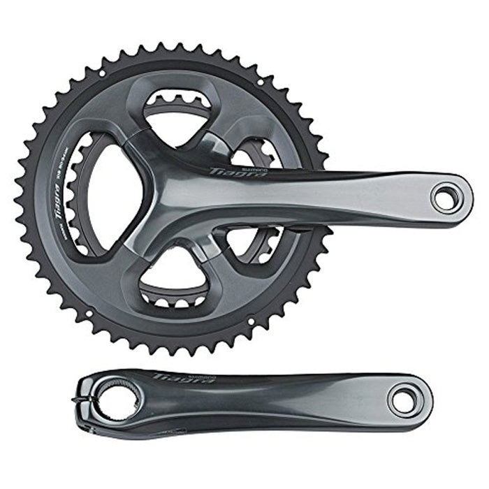 SHIMANO FRONT CHAINWHEEL, FC-4700, TIAGRA DOUBLE 172.5MM 2-PCS FC, FOR REAR 10-SPEED 50X34T W/O BB PARTS