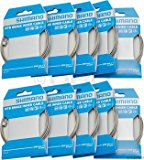 SHIMANO ROAD/MTB STEEL BRAKE INNER CABLE 1.6mm X 2050mm, 10 PACK